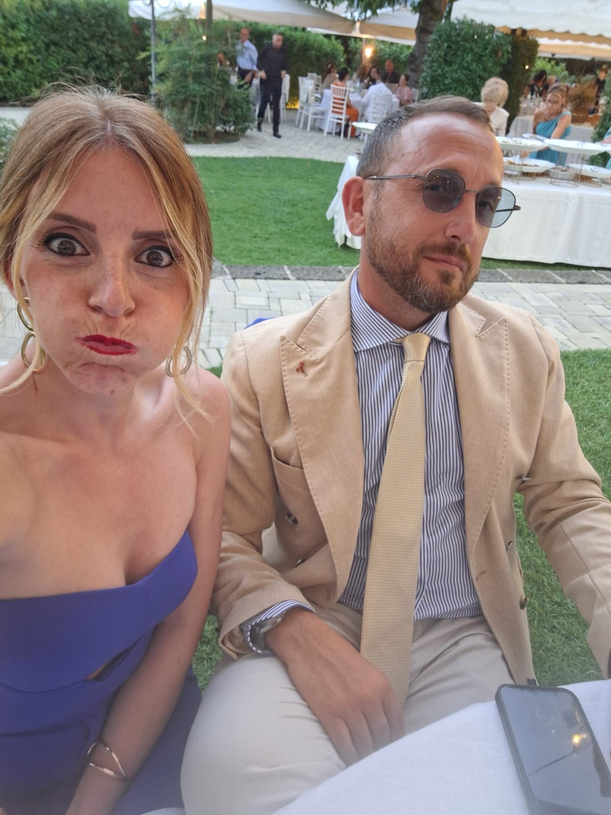 Foto degli sposi Alessio e Annalisa